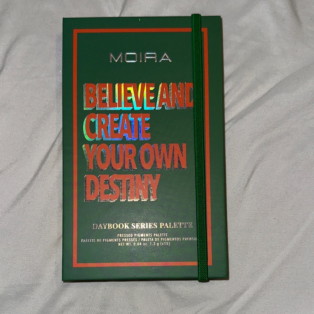 Moira Daybook Series Eyeshadow Palette - Believe and Create Your Own Destiny